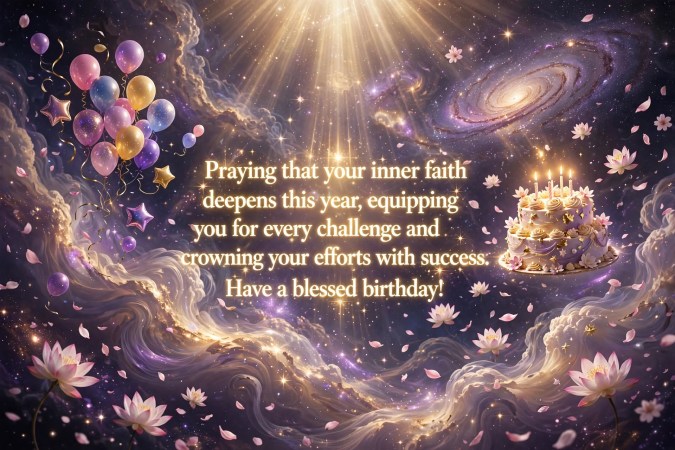 cosmic birthday blessing